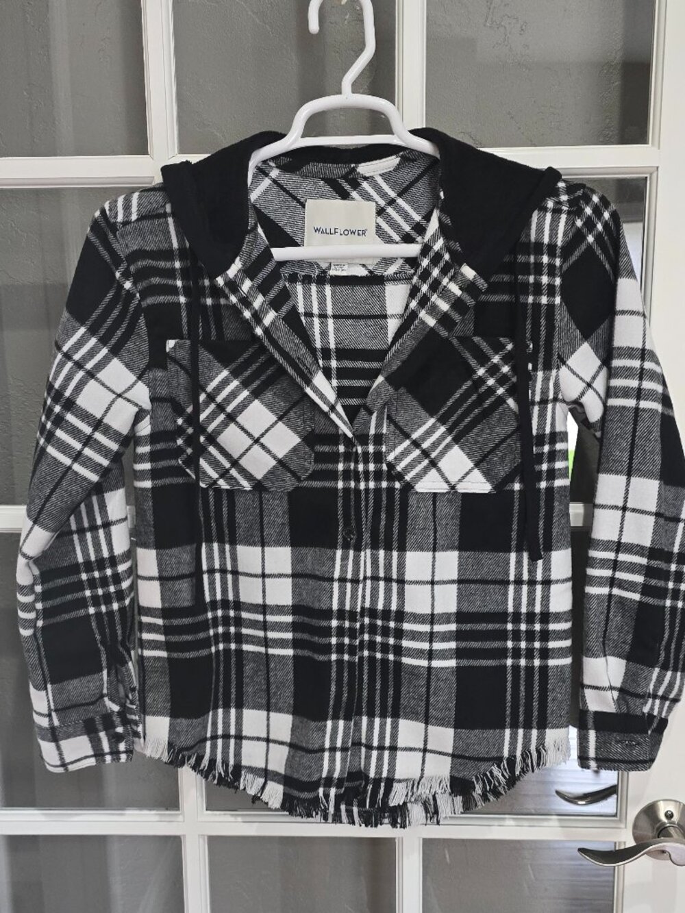 Plaid Button Up Flannel Shirt